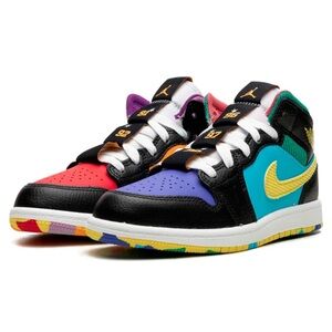 Air Jordan 1 Mid SS "Six Championships" Sneakers